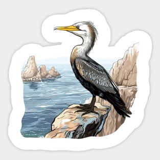 Cormorant Sticker